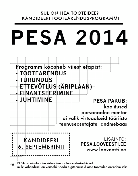 pesa kutse 2014